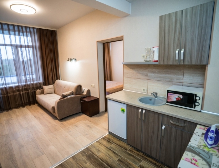 Комфорт 2-местный 2-комнатный Семейный Комфорт+ корпус 1 - Санаторий «Приднепровский» Беларусь